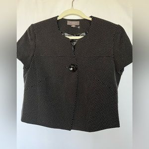 Liz Claiborne Blazer Polka Dot Size 10P